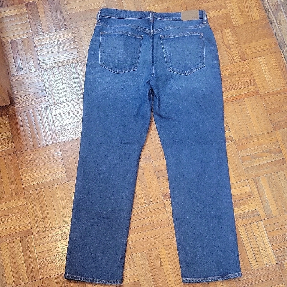 Madewell Mid Rise 90s Straight Leg Blue Denim Jeans Size 29 New without Tags - Picture 11 of 11